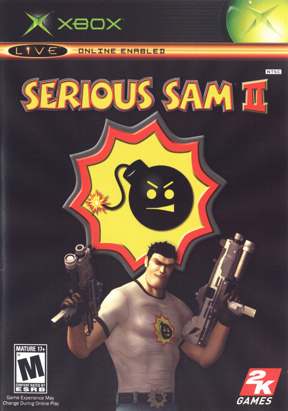 Serious Sam II box art for Xbox